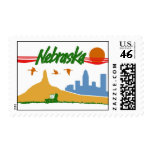 Vintage Nebraska Postage