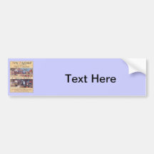 Vintage New England Bumper Sticker