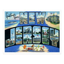 Vintage New Jersey Postcard