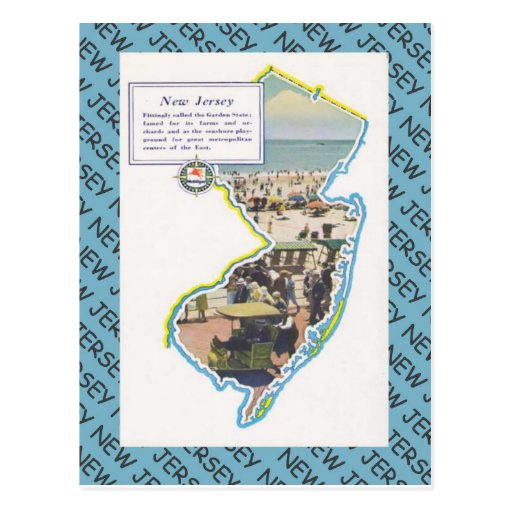New Jersey Postcards & Postcard Template Designs | Zazzle