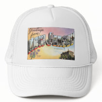 Vintage New Jersey Postcard Hat