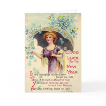 Vintage New Year cards by Vintagearian Vintage New Year cards