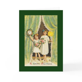 Vintage New Year card
