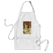 Vintage New Year's aprons