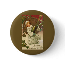 Vintage New Year's Pinback Buttons
