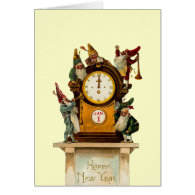 Vintage New Years Eve Card