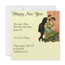 Vintage New Years Eve Invitation by Vintage_Gifts Vintage New Years Eve Invitation