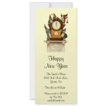Vintage New Years Eve Invitation by Vintage_Gifts Vintage New Years Eve Invitation