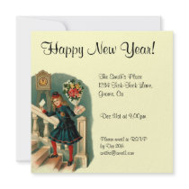 Vintage New Years Eve Invitation by Vintage_Gifts Vintage New Years Eve Invitation