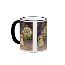 Vintage New Year's Mugs