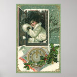 Vintage New Year's posters