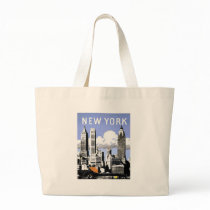 Vintage New York Tote Bag