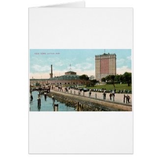 Vintage New York, Battery Park Greeting Cards