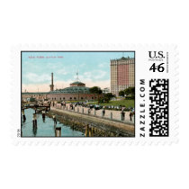 Vintage New York, Battery Park Stamps