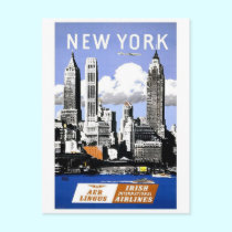 Vintage New York City Travel Post Card