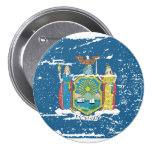 Vintage NEW  YORK Flag Button