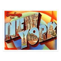 Vintage New York Postcard