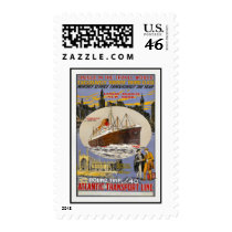 Vintage New York Travel Medium Postage