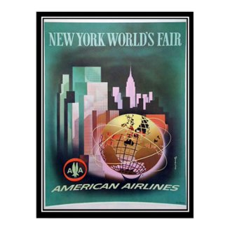 Vintage New York World Fair Print