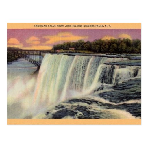 Vintage Niagara Falls Postcard Zazzle