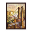 Vintage Niagara Falls Suspension Bridge Postcard