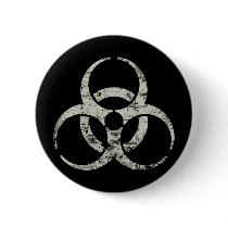 Vintage Nuclear Symbol Pinback Buttons