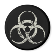 Vintage Nuclear Symbol Magnets