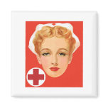Vintage Nurse magnets