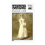 Vintage Nurse MEDIUM Postage Stamp