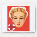 Vintage Nurse Mousepads