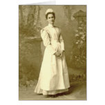 Vintage Nurse Notecard