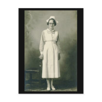 Vintage Nurse Postcard by postcardsfromtheedge Vintage Nurse Postcard