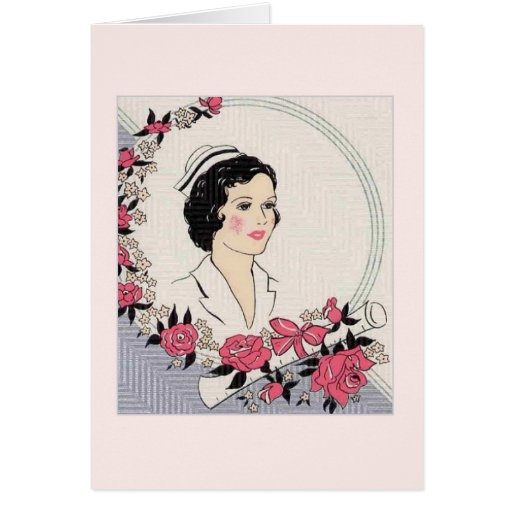 Vintage Nursing Graduation Card or Announcement | Zazzle