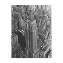 Vintage NYC ~ Aerial View Empire St Bldg/McCreey's Post Card