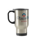 Vintage Obama '08 Commemorative  Travel Mug