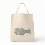 Vintage Octopus Elephant Tote Bag