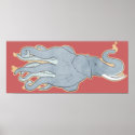 Vintage Octopus Elephant posters