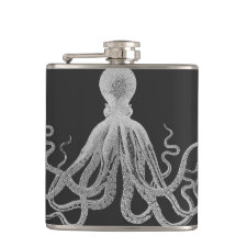 Vintage Octopus Flask