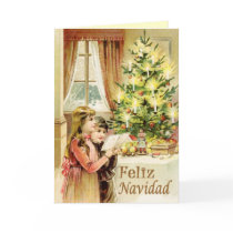 Vintage of Christmas 1902 Greeting Card
