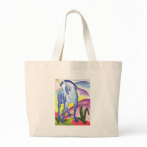 Vintage Oil On Canvas Horse From 1911 Tote Bag