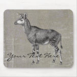 Vintage Okapi Mousepad