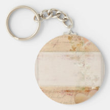 Vintage, old fashioned design keychain