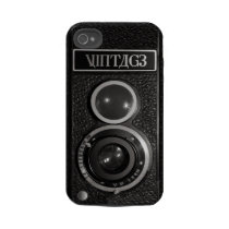 Vintage Old Film Camera iPhone 4 CaseMate Tough