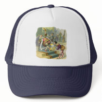 Vintage Old Kind Cole Nursery Rhyme Mesh Hats