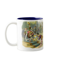 Vintage Old Kind Cole Nursery Rhyme Mugs