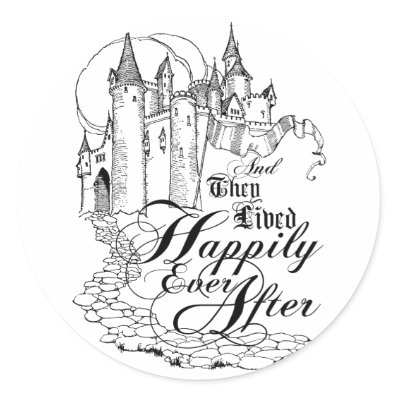 Vintage Once Upon a Time Apparel, Decor, and Gifts Stickers