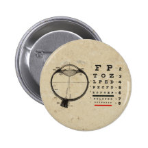Vintage Ophthalmologist Buttons