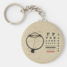 Vintage Ophthalmologist Key Chains