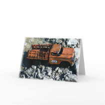 Vintage Orange cards