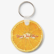 Vintage Orange Keychain